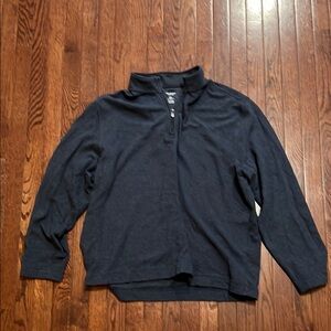 Men's Navy Quarter-Zip Sweater